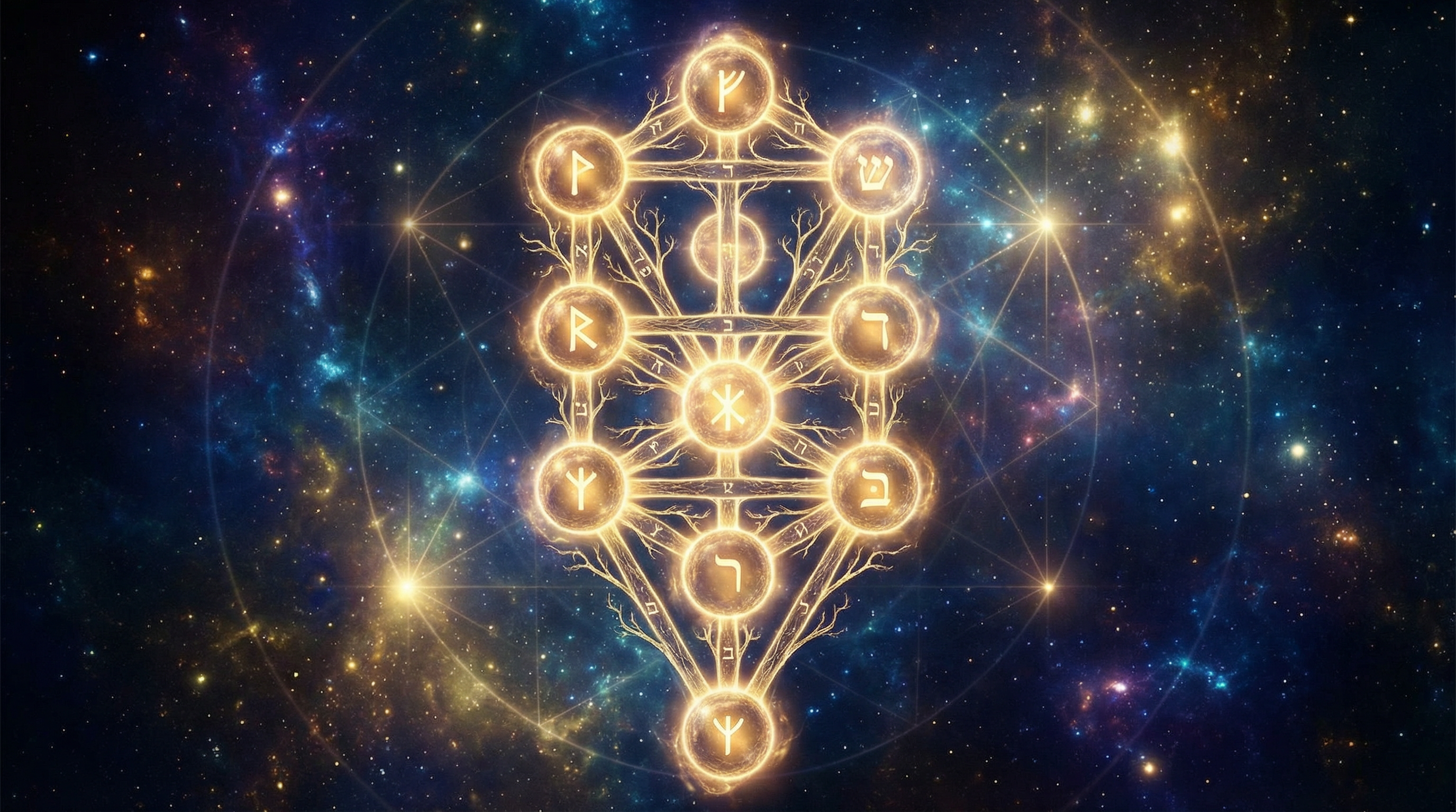 Der Lebensbaum und seine 10 Sephiroth